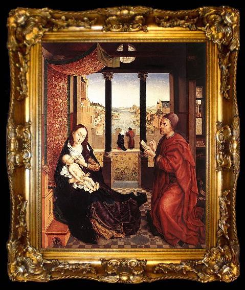 framed  Rogier van der Weyden Portrait of the Madonna, ta009-2